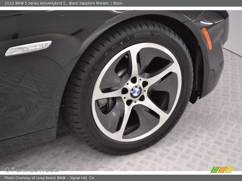 Black Sapphire Metallic / Black 2013 BMW 5 Series ActiveHybrid 5