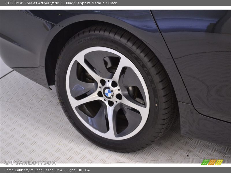 Black Sapphire Metallic / Black 2013 BMW 5 Series ActiveHybrid 5