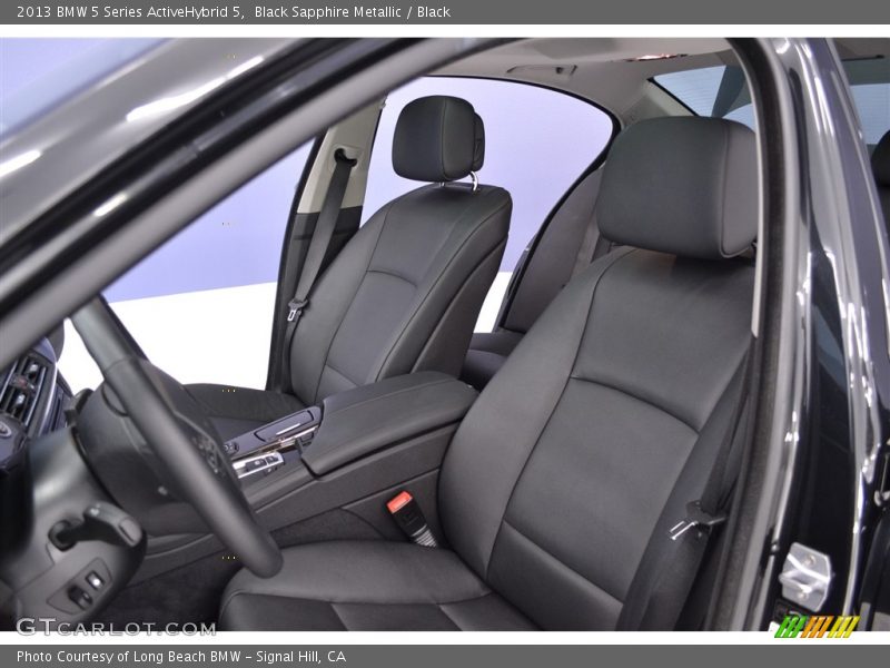 Black Sapphire Metallic / Black 2013 BMW 5 Series ActiveHybrid 5