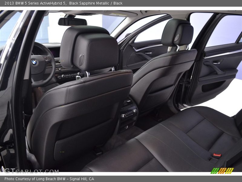 Black Sapphire Metallic / Black 2013 BMW 5 Series ActiveHybrid 5
