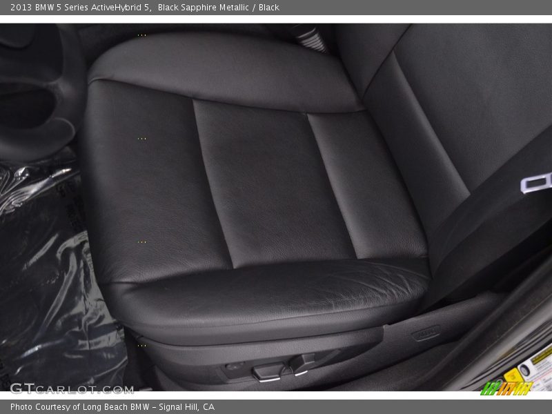 Black Sapphire Metallic / Black 2013 BMW 5 Series ActiveHybrid 5