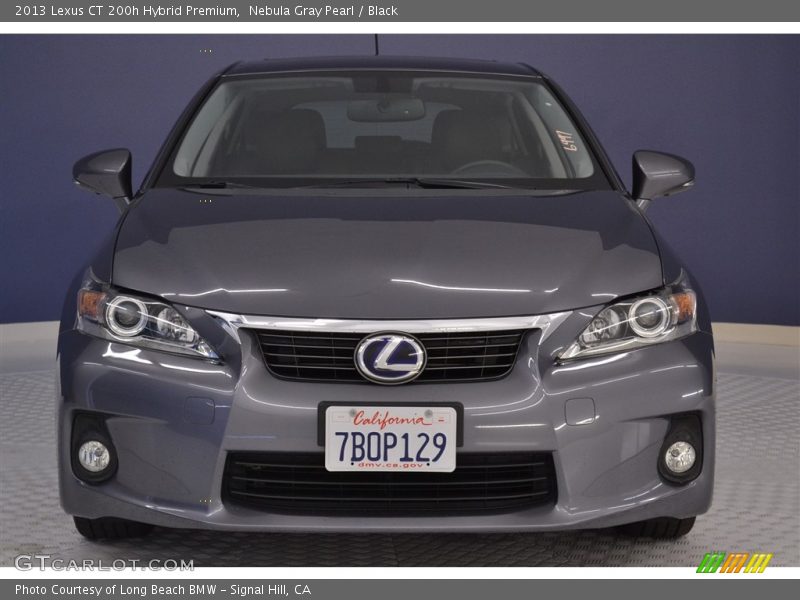 Nebula Gray Pearl / Black 2013 Lexus CT 200h Hybrid Premium