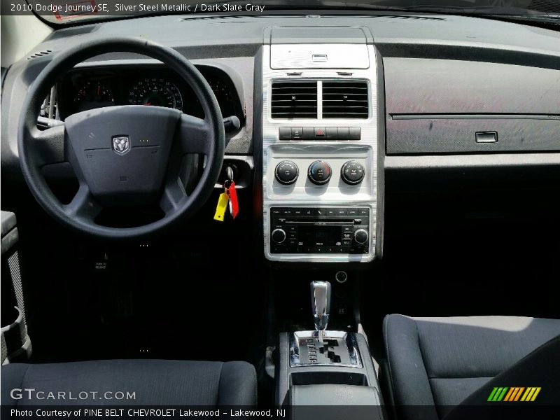 Silver Steel Metallic / Dark Slate Gray 2010 Dodge Journey SE