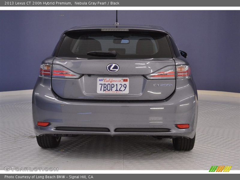 Nebula Gray Pearl / Black 2013 Lexus CT 200h Hybrid Premium