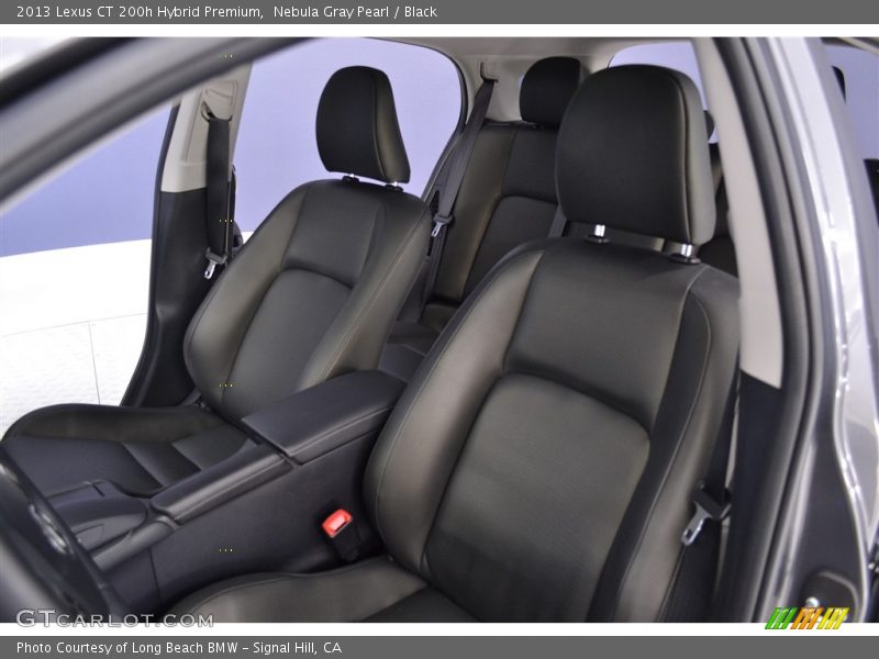 Nebula Gray Pearl / Black 2013 Lexus CT 200h Hybrid Premium
