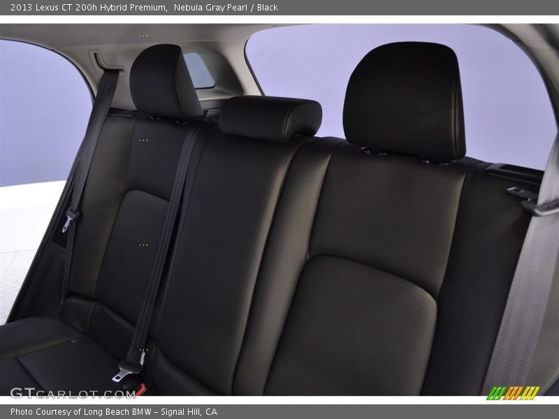 Nebula Gray Pearl / Black 2013 Lexus CT 200h Hybrid Premium