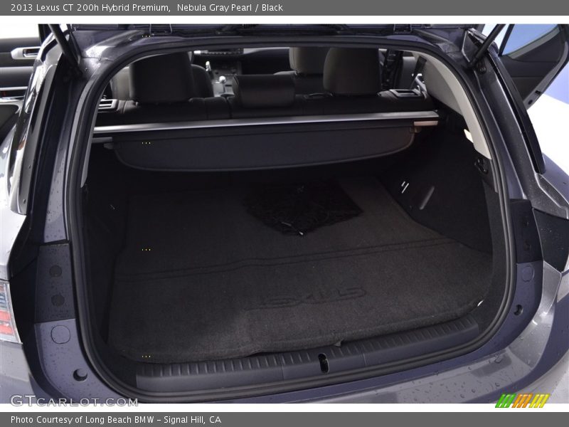 Nebula Gray Pearl / Black 2013 Lexus CT 200h Hybrid Premium