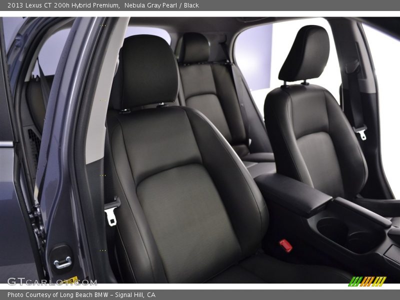 Nebula Gray Pearl / Black 2013 Lexus CT 200h Hybrid Premium