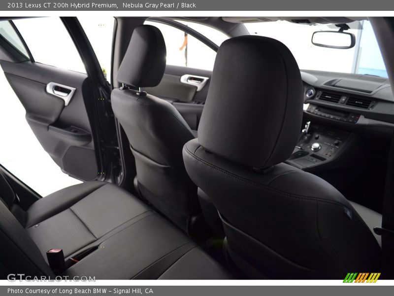 Nebula Gray Pearl / Black 2013 Lexus CT 200h Hybrid Premium