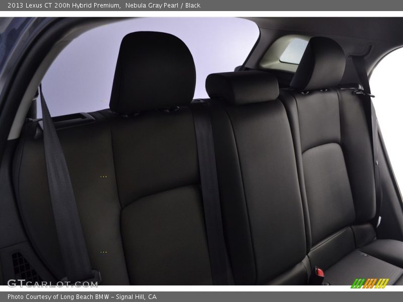 Nebula Gray Pearl / Black 2013 Lexus CT 200h Hybrid Premium
