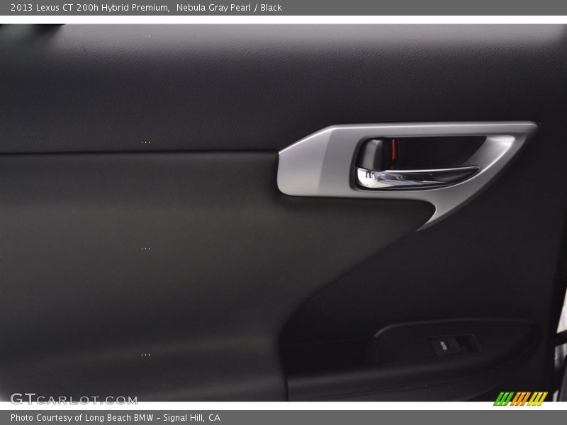 Nebula Gray Pearl / Black 2013 Lexus CT 200h Hybrid Premium