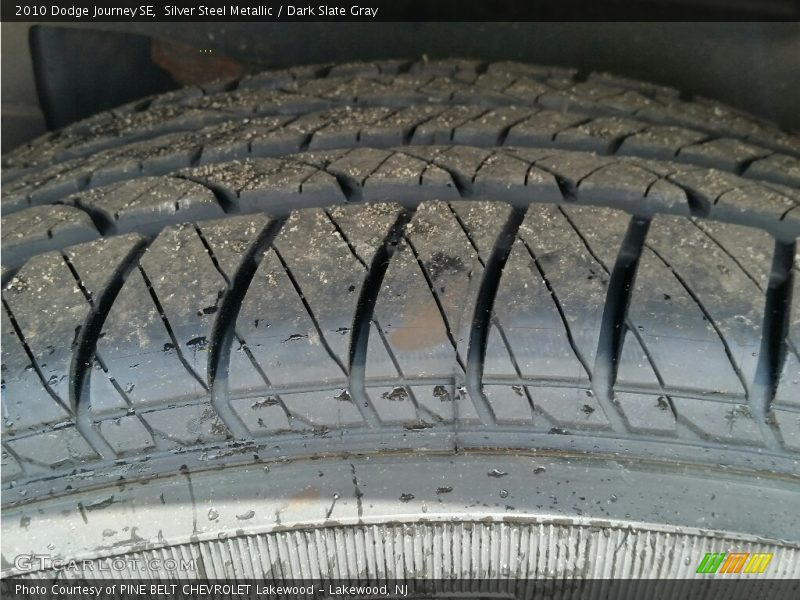 Silver Steel Metallic / Dark Slate Gray 2010 Dodge Journey SE