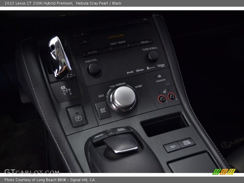 Nebula Gray Pearl / Black 2013 Lexus CT 200h Hybrid Premium