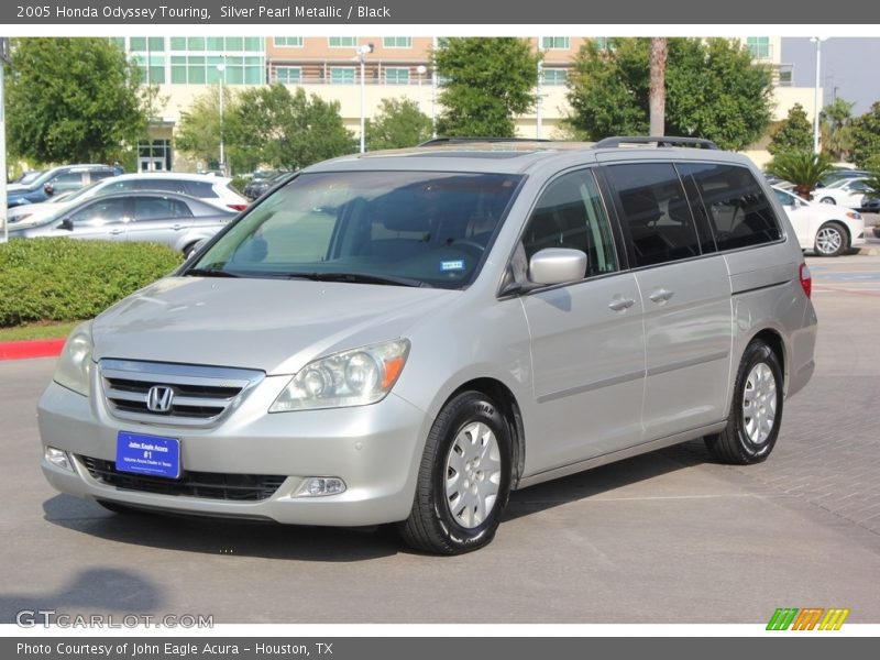 Silver Pearl Metallic / Black 2005 Honda Odyssey Touring