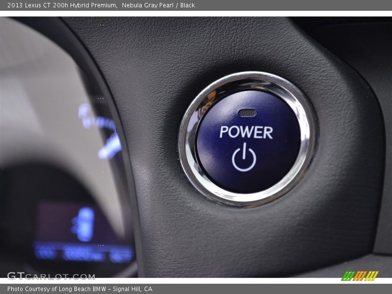 Nebula Gray Pearl / Black 2013 Lexus CT 200h Hybrid Premium