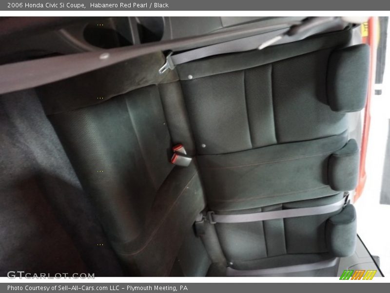 Habanero Red Pearl / Black 2006 Honda Civic Si Coupe