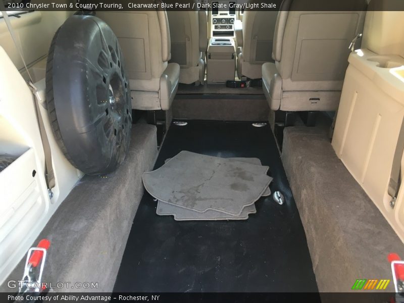 Clearwater Blue Pearl / Dark Slate Gray/Light Shale 2010 Chrysler Town & Country Touring