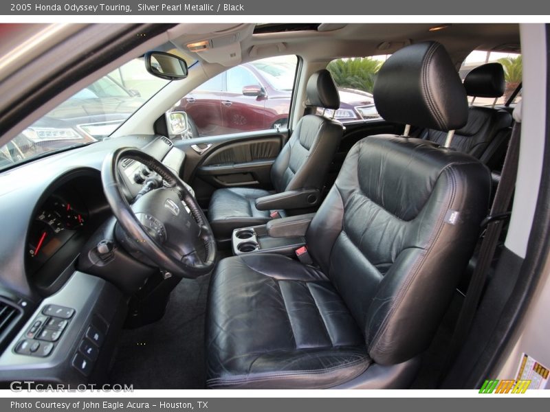 Silver Pearl Metallic / Black 2005 Honda Odyssey Touring