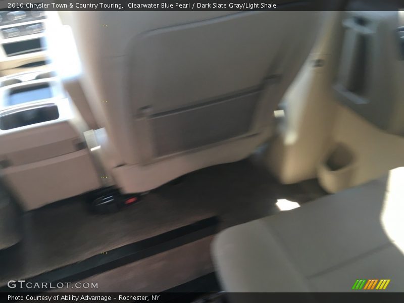 Clearwater Blue Pearl / Dark Slate Gray/Light Shale 2010 Chrysler Town & Country Touring