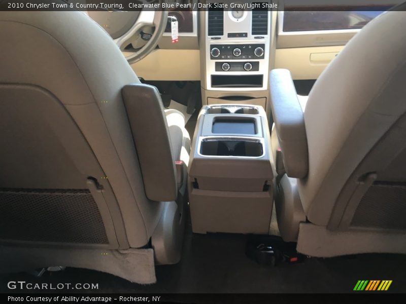 Clearwater Blue Pearl / Dark Slate Gray/Light Shale 2010 Chrysler Town & Country Touring