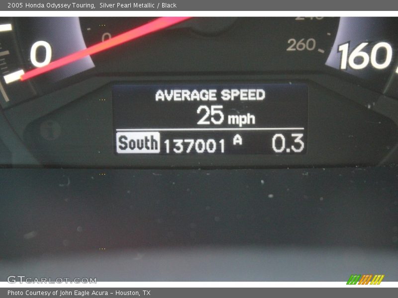Silver Pearl Metallic / Black 2005 Honda Odyssey Touring