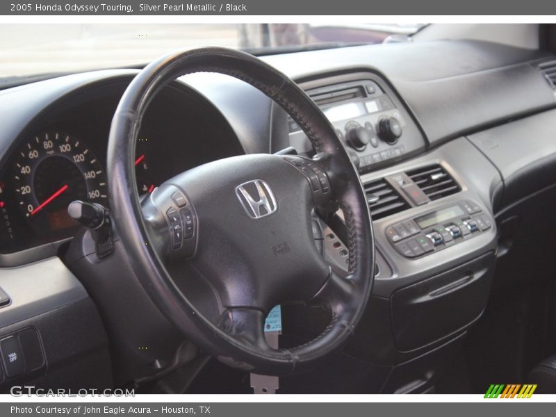 Silver Pearl Metallic / Black 2005 Honda Odyssey Touring