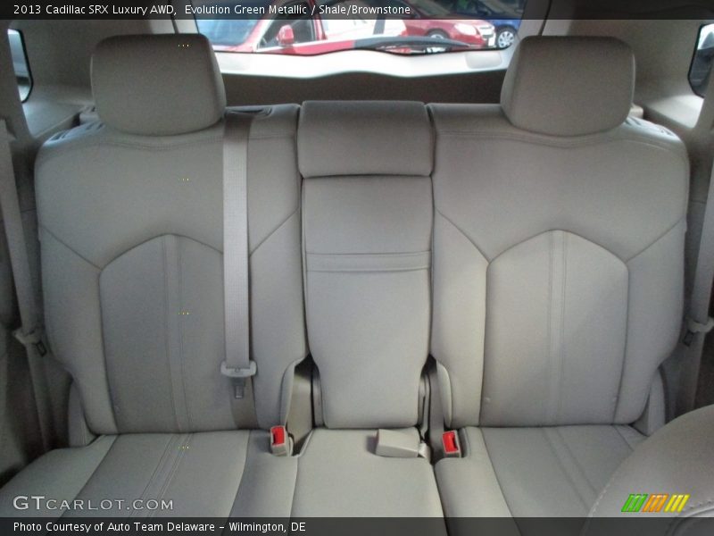 Evolution Green Metallic / Shale/Brownstone 2013 Cadillac SRX Luxury AWD
