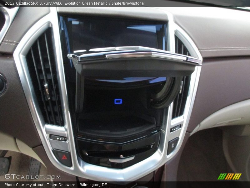 Evolution Green Metallic / Shale/Brownstone 2013 Cadillac SRX Luxury AWD
