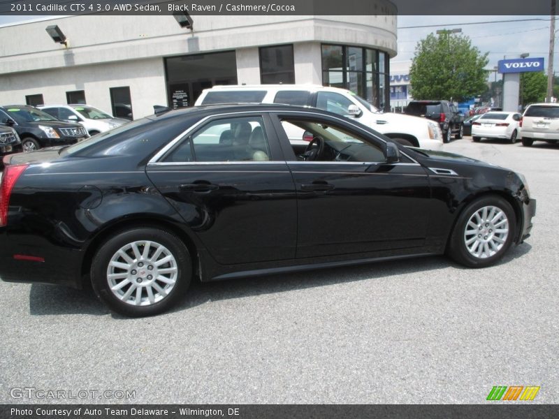 Black Raven / Cashmere/Cocoa 2011 Cadillac CTS 4 3.0 AWD Sedan