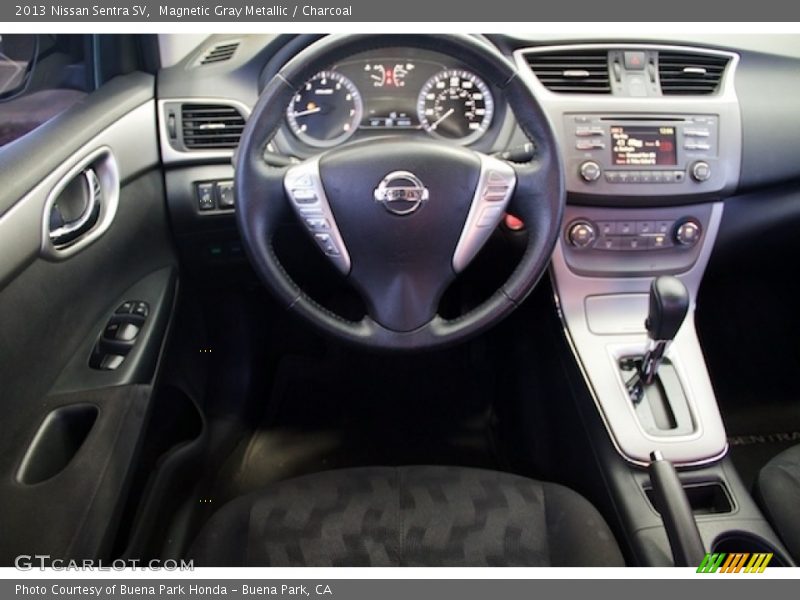 Magnetic Gray Metallic / Charcoal 2013 Nissan Sentra SV
