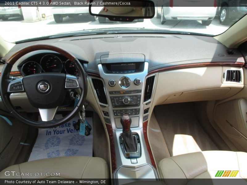 Black Raven / Cashmere/Cocoa 2011 Cadillac CTS 4 3.0 AWD Sedan