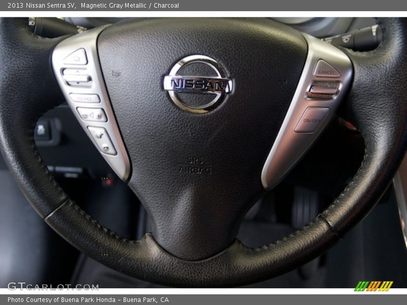 Magnetic Gray Metallic / Charcoal 2013 Nissan Sentra SV