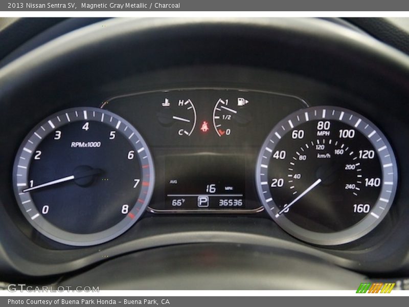 Magnetic Gray Metallic / Charcoal 2013 Nissan Sentra SV