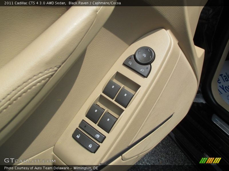 Black Raven / Cashmere/Cocoa 2011 Cadillac CTS 4 3.0 AWD Sedan