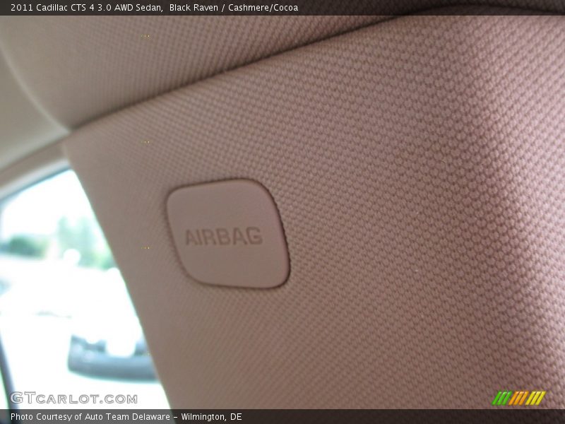 Black Raven / Cashmere/Cocoa 2011 Cadillac CTS 4 3.0 AWD Sedan