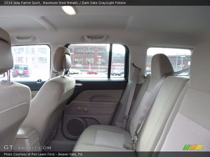 Maximum Steel Metallic / Dark Slate Gray/Light Pebble 2014 Jeep Patriot Sport