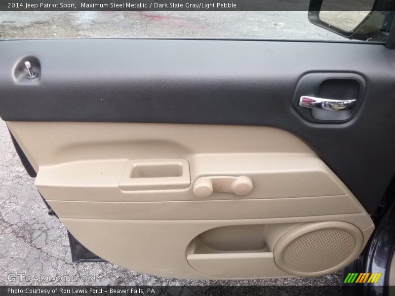 Maximum Steel Metallic / Dark Slate Gray/Light Pebble 2014 Jeep Patriot Sport
