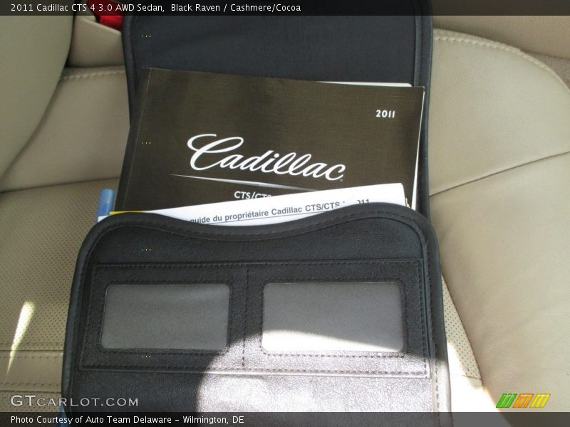 Black Raven / Cashmere/Cocoa 2011 Cadillac CTS 4 3.0 AWD Sedan
