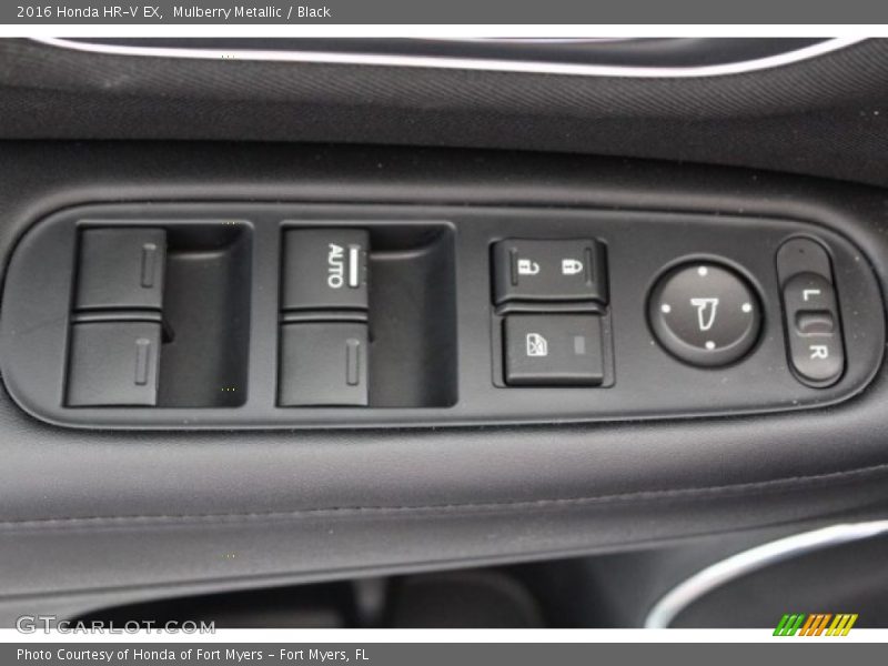 Mulberry Metallic / Black 2016 Honda HR-V EX