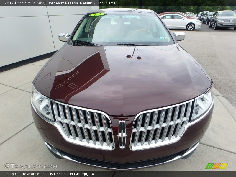 Bordeaux Reserve Metallic / Light Camel 2012 Lincoln MKZ AWD