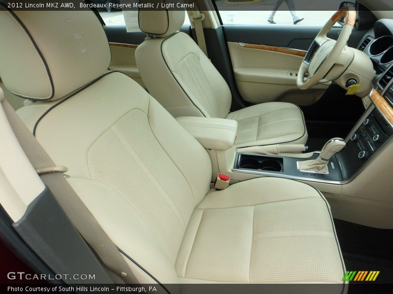 Bordeaux Reserve Metallic / Light Camel 2012 Lincoln MKZ AWD