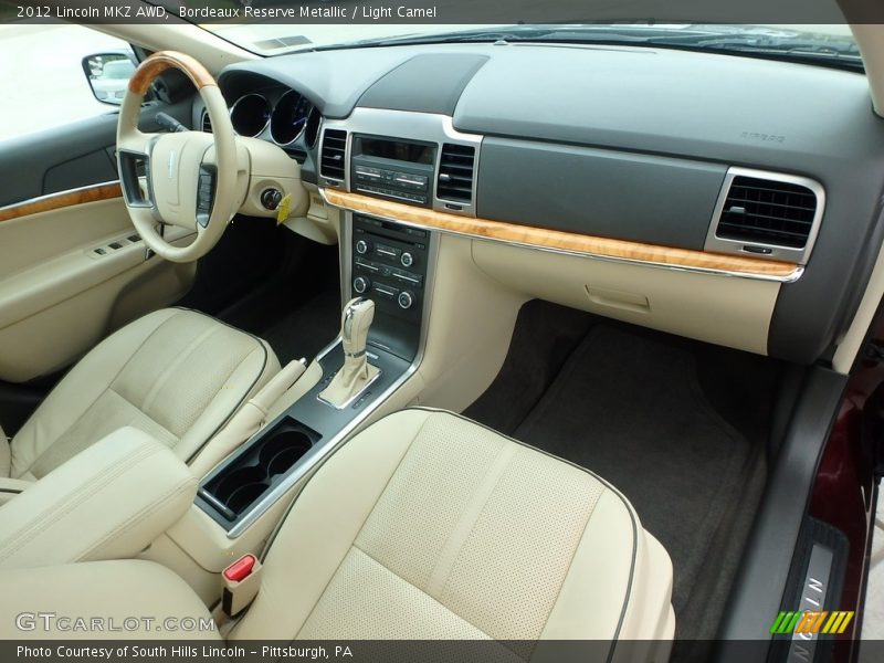 Bordeaux Reserve Metallic / Light Camel 2012 Lincoln MKZ AWD