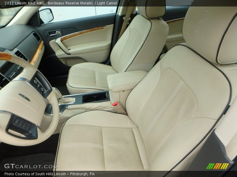 Bordeaux Reserve Metallic / Light Camel 2012 Lincoln MKZ AWD