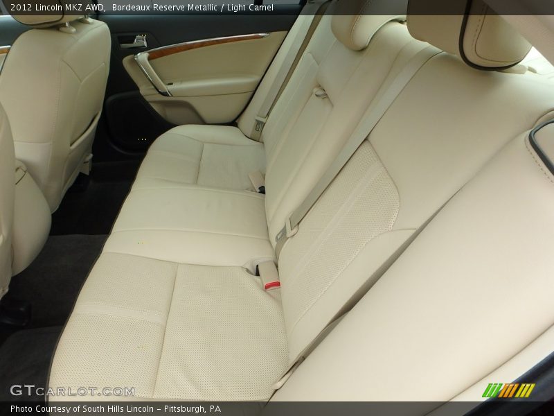 Bordeaux Reserve Metallic / Light Camel 2012 Lincoln MKZ AWD