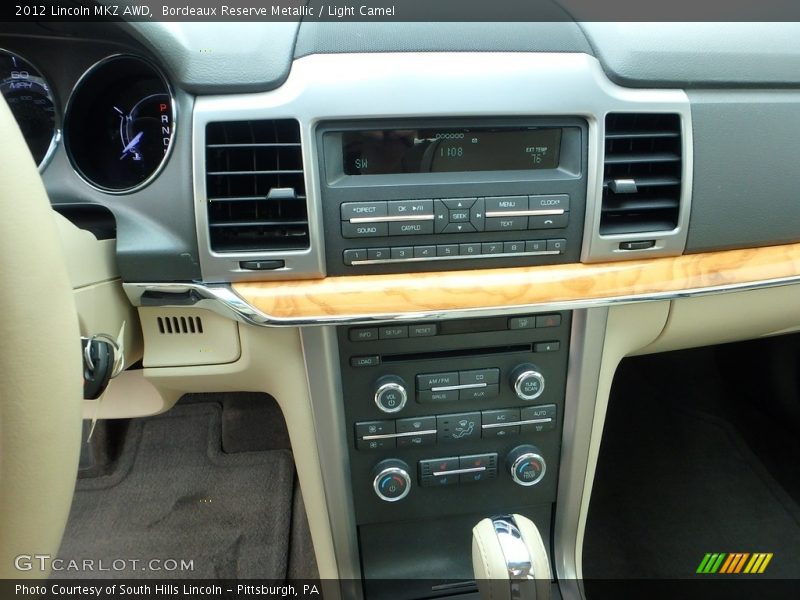 Bordeaux Reserve Metallic / Light Camel 2012 Lincoln MKZ AWD
