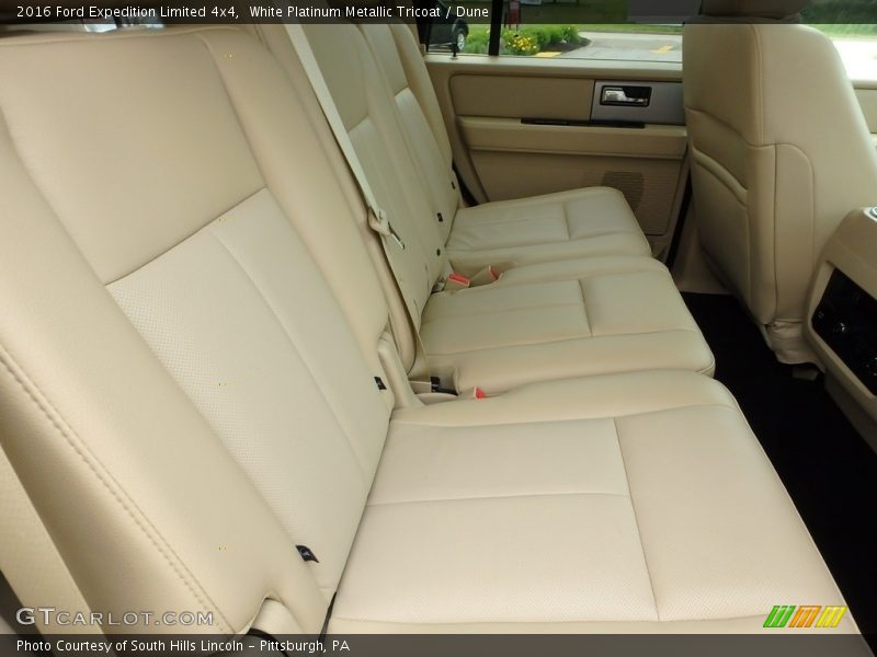 White Platinum Metallic Tricoat / Dune 2016 Ford Expedition Limited 4x4