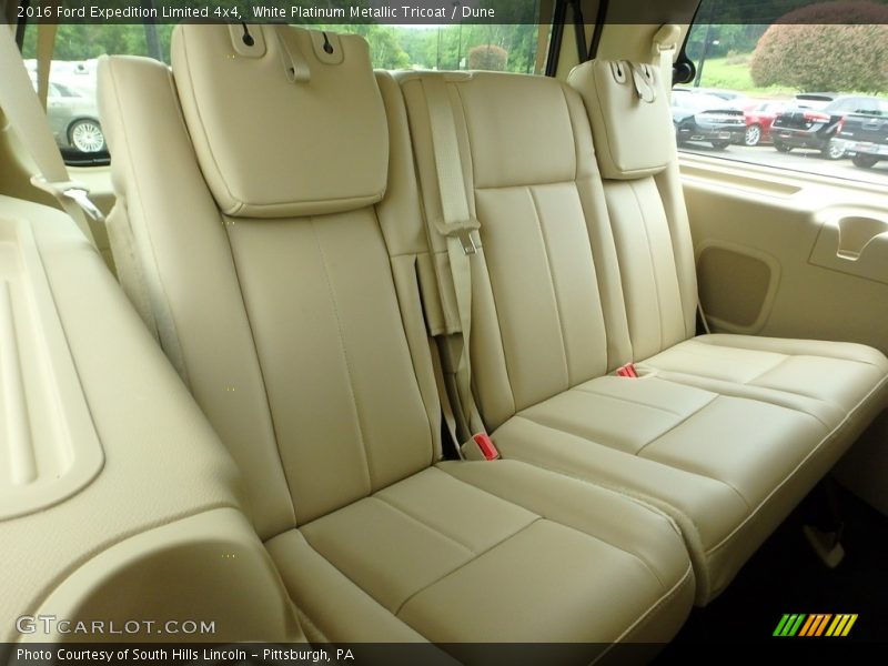 White Platinum Metallic Tricoat / Dune 2016 Ford Expedition Limited 4x4