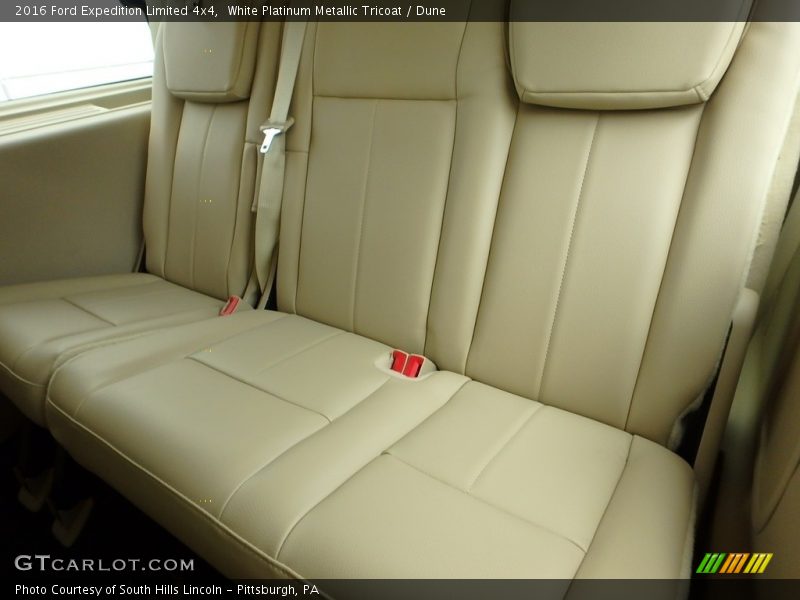 White Platinum Metallic Tricoat / Dune 2016 Ford Expedition Limited 4x4