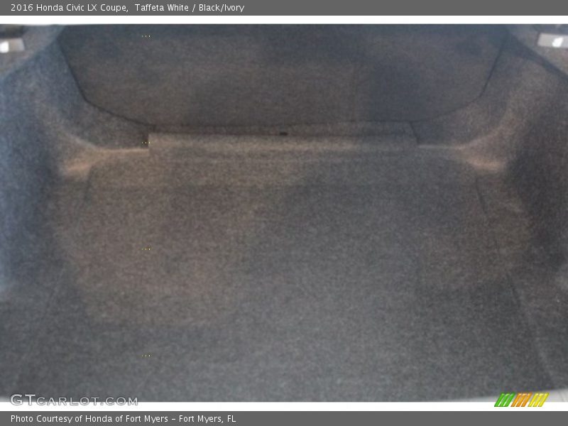 Taffeta White / Black/Ivory 2016 Honda Civic LX Coupe