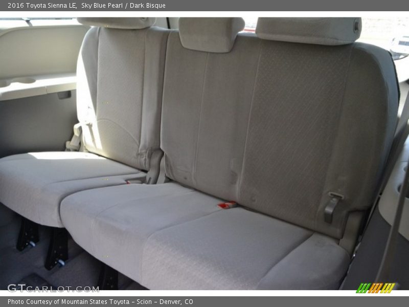 Sky Blue Pearl / Dark Bisque 2016 Toyota Sienna LE